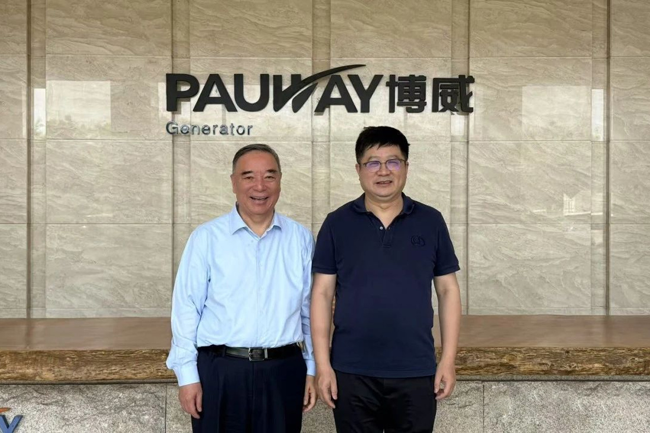 中国上市公司协会会长宋志平一行莅临宝威发电厂，，，配合为全球高端动力能源妄想蓝图